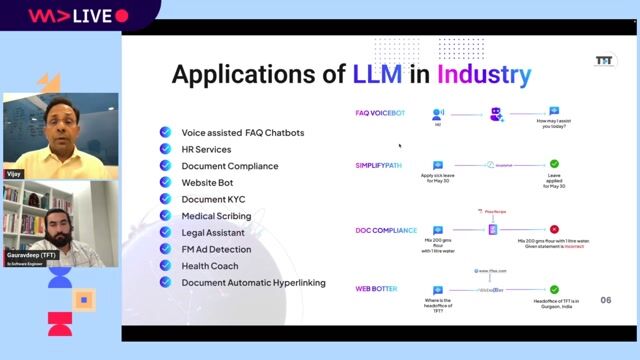 Demo of an enterprise assistant for integrated systems