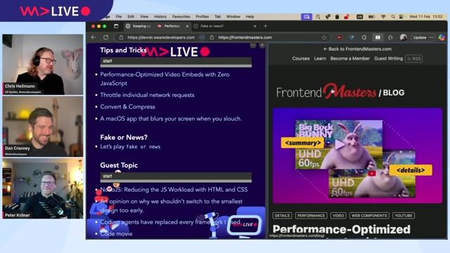 Building performant video embeds with zero JavaScript