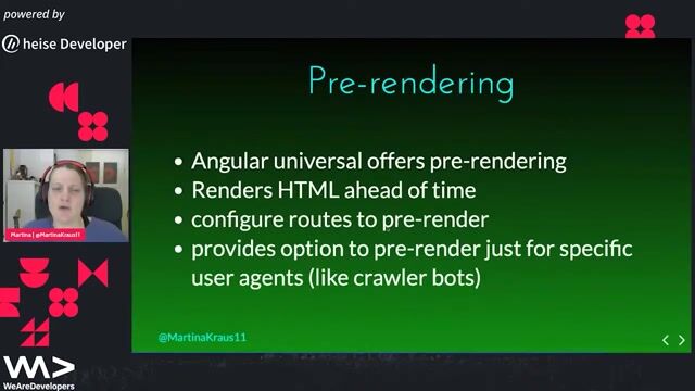Implementing static site generation and ahead of time pre-rendering thumbnail