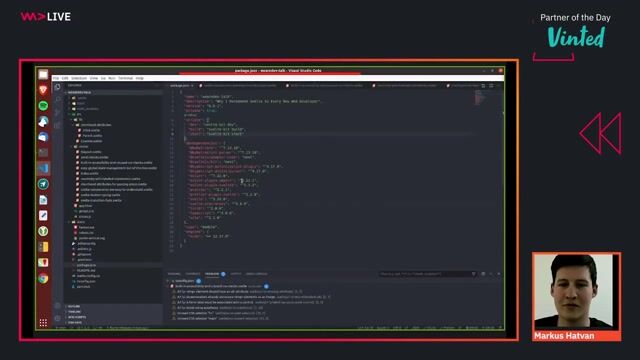 Building components with built-in accessibility checks