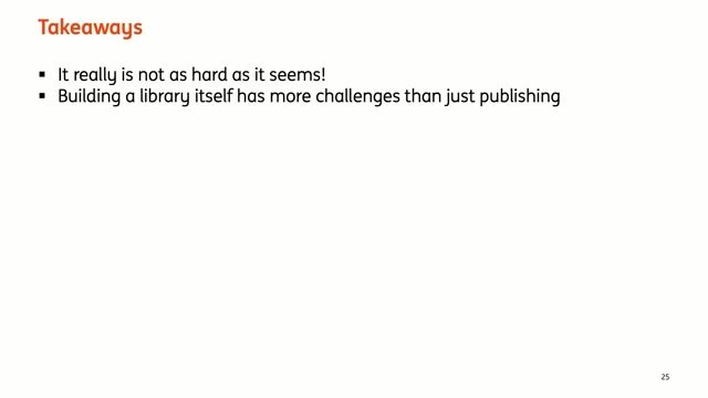 Key lessons learned from open sourcing a library
