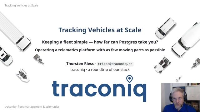 Tracking vehicles at scale