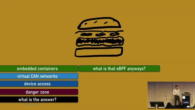 Running containers with access to vehicle electronics
