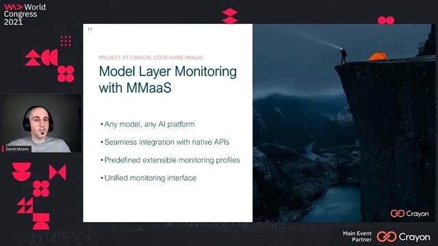Demo of a unified model and business monitoring dashboard