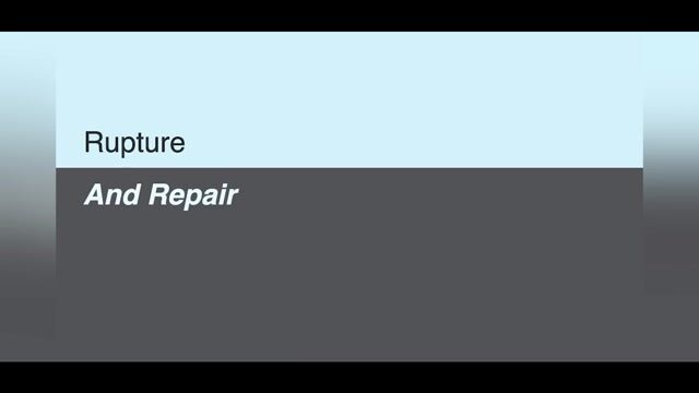 Why embracing rupture and repair is healthy for relationships