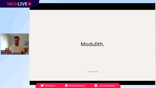 Evolving a monolith using domain-driven design