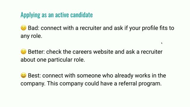 Strategically applying for jobs and getting referrals