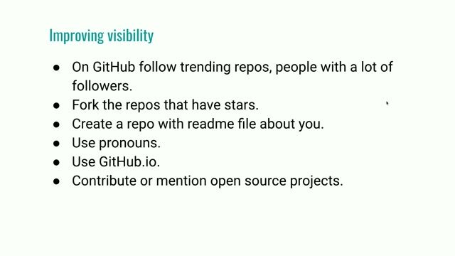 Leveraging GitHub and Twitter for visibility