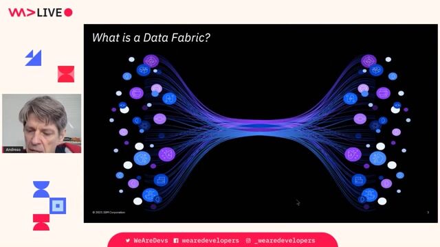 What is a data fabric architecture?