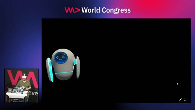 Live demo of the immersive AI assistant Anna