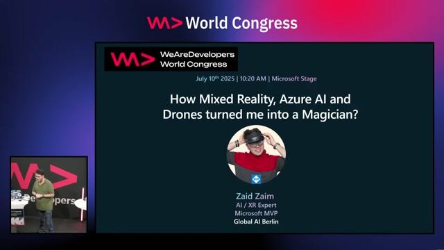 Fusing mixed reality, AI, and drones for magical experiences