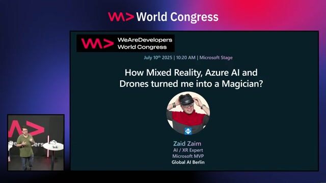 How Mixed Reality, Azure AI and Drones turned me into a Magician?
