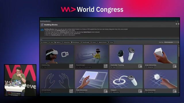 Using Unity and the Meta SDK for XR development