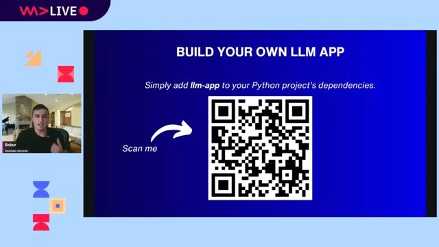Live demo of a real-time Dropbox Q&A application