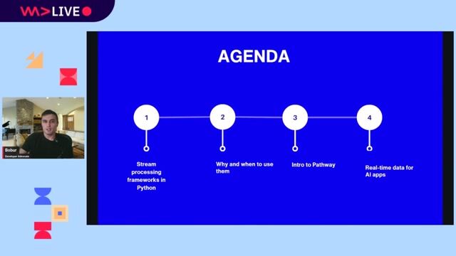 Convert batch code into streaming with Python