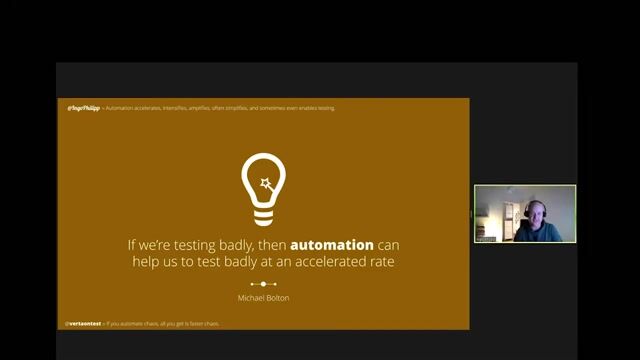 The goal of testing is to close the knowledge gap