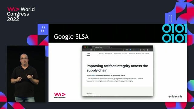 Adopting the SLSA framework for supply chain maturity