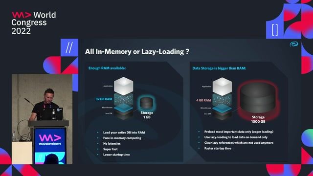 MicroStream usage patterns, limitations, and benefits