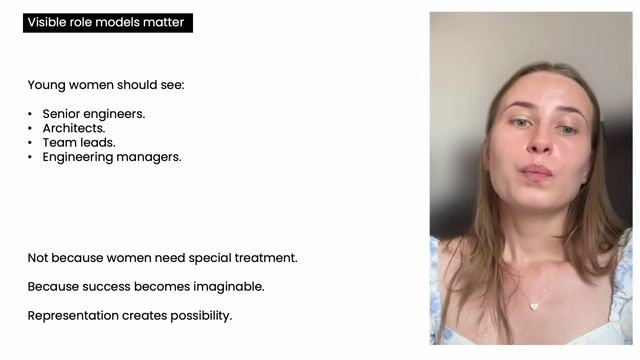 Providing visible role models to normalize women in technology thumbnail