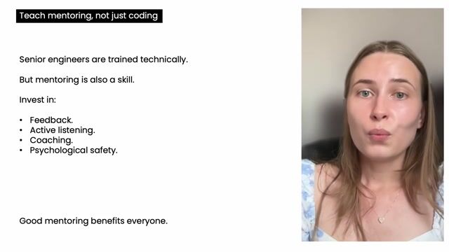 Developing mentorship and collaboration skills in senior software engineers thumbnail
