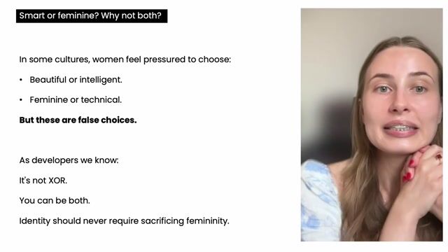 Removing the false dichotomy of intelligence and feminine presentation thumbnail