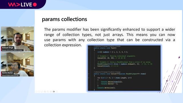 Using the caret operator in object initializers