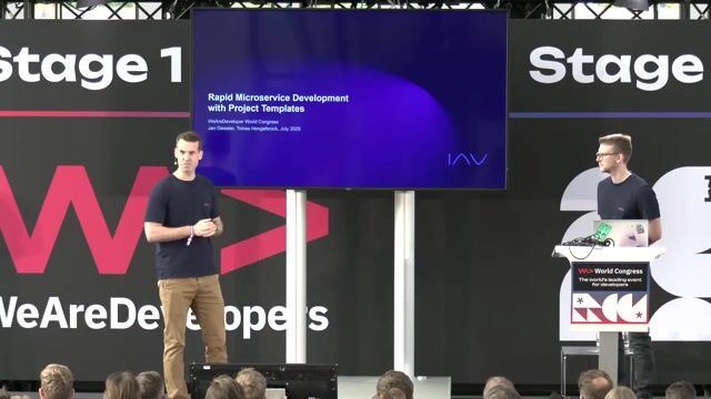 Rapid Microservice Development with Project Templates