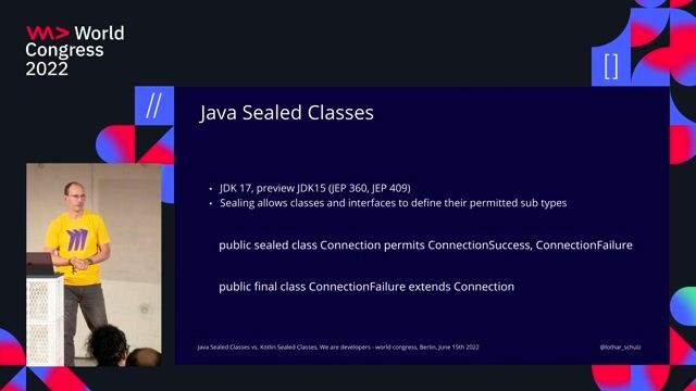 Java Sealed Classes vs. Kotlin Sealed Classes #Slideless