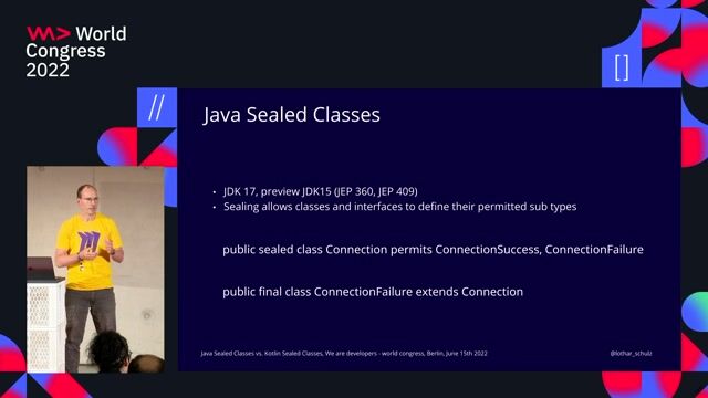 Java Sealed Classes vs. Kotlin Sealed Classes #Slideless thumbnail