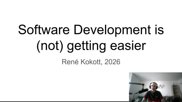 Software Development is (not) getting easier