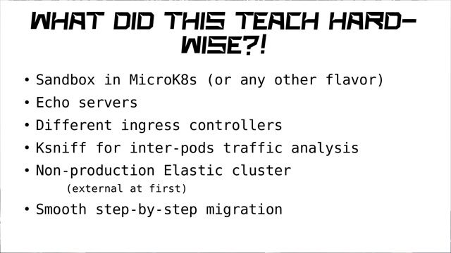Tools and techniques for Kubernetes development