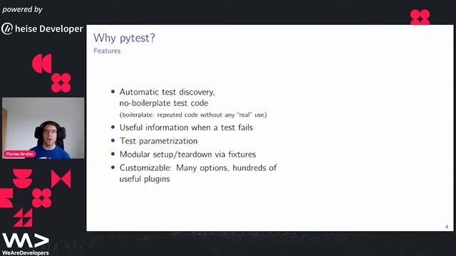 pytest: Simple, rapid and fun testing with Python thumbnail
