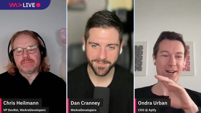 WeAreDevelopers LIVE – Web Scraping, Agents, Actors and more thumbnail