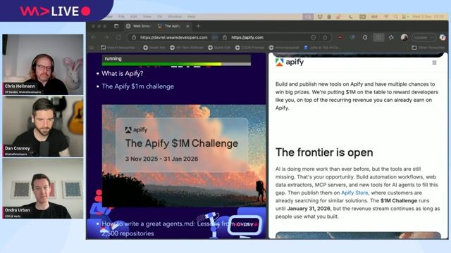 Building automation actors using JavaScript and Python