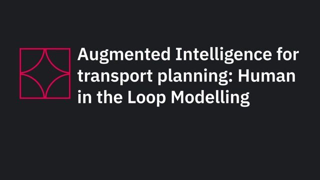 Applying augmented intelligence to logistics planning