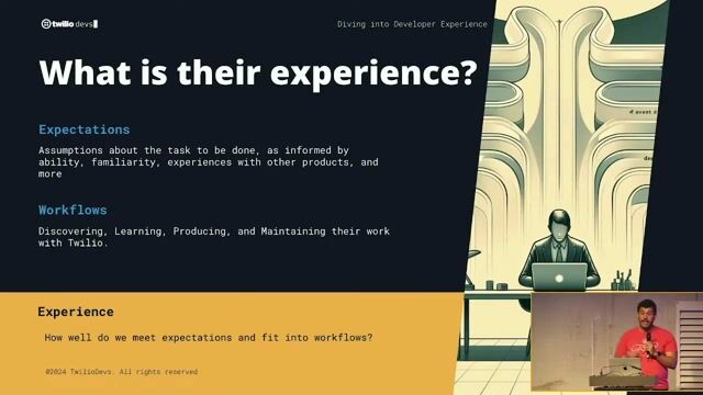 A working definition of developer experience