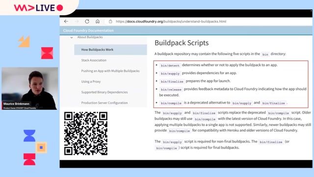 Stacking buildpacks and using them with Kubernetes