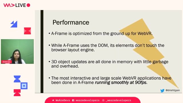 How the Entity Component System organizes VR scenes