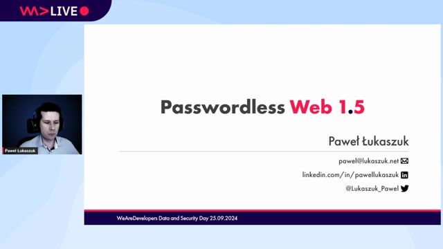 Passwordless Web 1.5