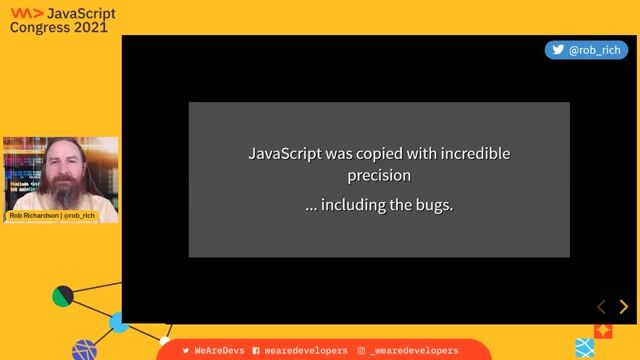 The origin and design philosophy of JavaScript