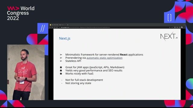 Creating hybrid React applications with Next.js
