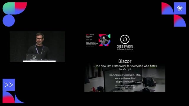 Blazor – the new SPA Framework for everyone who hates JavaScript thumbnail