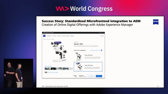 A success story of integrating micro-frontends into a CMS