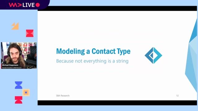 Modeling a business workflow with rich types