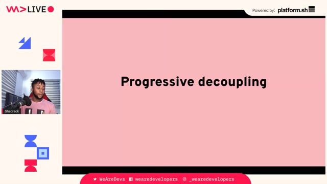 Introducing progressive decoupling as an alternative strategy