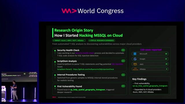 Hacking MSSQL on Cloud. All of them. How I became sysadmin on Azure, AWS, GCP and Alibaba. thumbnail