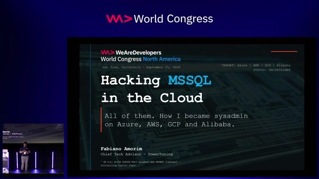 Hacking MSSQL on Cloud. All of them. How I became sysadmin on Azure, AWS, GCP and Alibaba. thumbnail