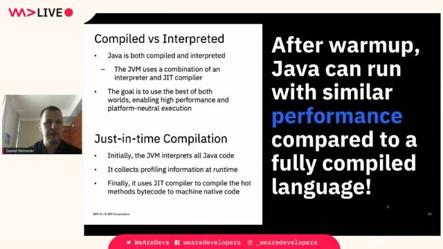 Conclusion: Java is both a compiled and interpreted language