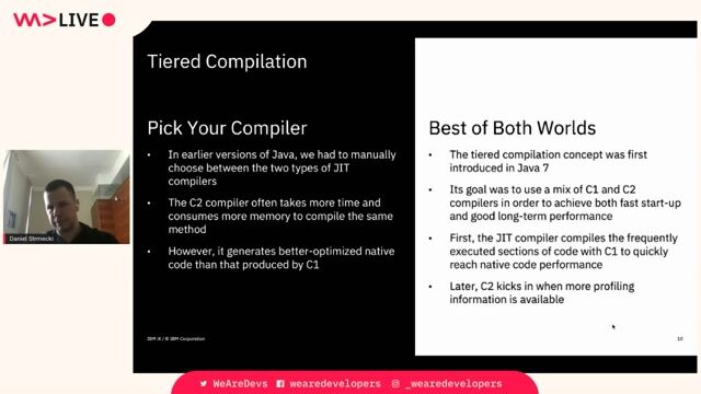 Optimizing Java performance with tiered compilation concepts thumbnail