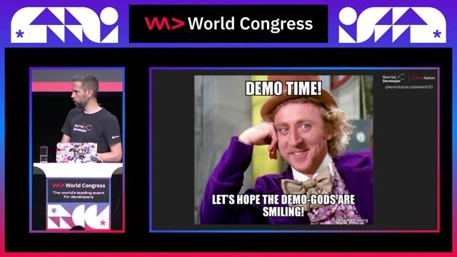 Live demo of an auto-scaling event-driven application